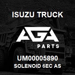 UM00005890 Isuzu Truck SOLENOID 6EC AS | AGA Parts