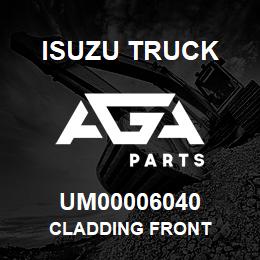 UM00006040 Isuzu Truck CLADDING FRONT | AGA Parts