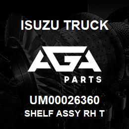 UM00026360 Isuzu Truck SHELF ASSY RH T | AGA Parts