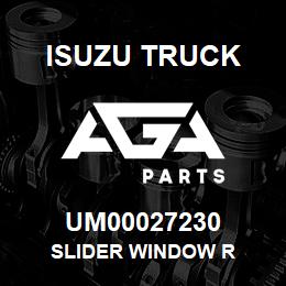 UM00027230 Isuzu Truck SLIDER WINDOW R | AGA Parts