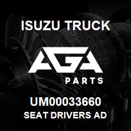 UM00033660 Isuzu Truck SEAT DRIVERS AD | AGA Parts
