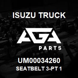 UM00034260 Isuzu Truck SEATBELT 3-PT 1 | AGA Parts