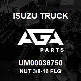 UM00036750 Isuzu Truck NUT 3/8-16 FLG | AGA Parts