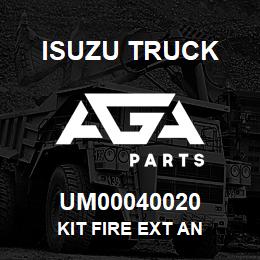 UM00040020 Isuzu Truck KIT FIRE EXT AN | AGA Parts