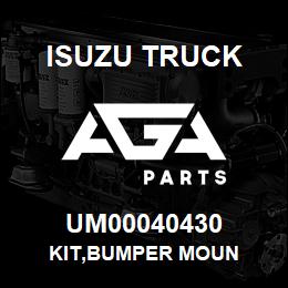 UM00040430 Isuzu Truck KIT,BUMPER MOUN | AGA Parts