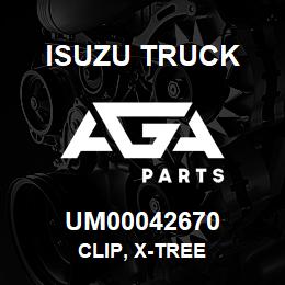 UM00042670 Isuzu Truck CLIP, X-TREE | AGA Parts