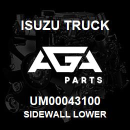 UM00043100 Isuzu Truck SIDEWALL LOWER | AGA Parts