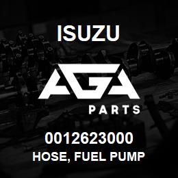 0012623000 Isuzu HOSE, FUEL PUMP | AGA Parts