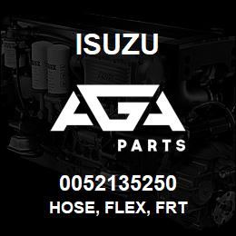 0052135250 Isuzu HOSE, FLEX, FRT | AGA Parts