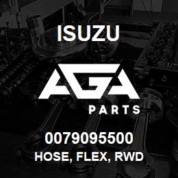 0079095500 Isuzu HOSE, FLEX, RWD | AGA Parts