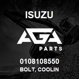0108108550 Isuzu BOLT, COOLIN | AGA Parts