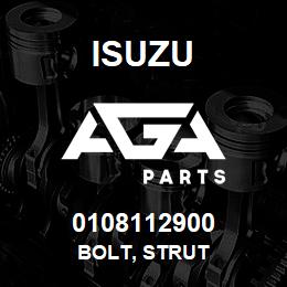 0108112900 Isuzu BOLT, STRUT | AGA Parts