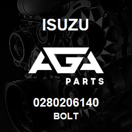 0280206140 Isuzu BOLT | AGA Parts