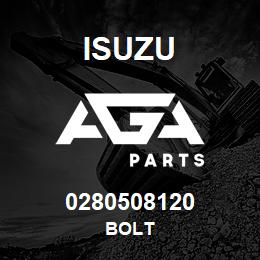 0280508120 Isuzu BOLT | AGA Parts