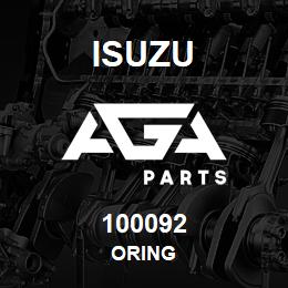 100092 Isuzu ORING | AGA Parts