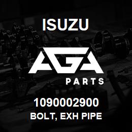 1090002900 Isuzu BOLT, EXH PIPE | AGA Parts