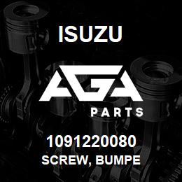 1091220080 Isuzu SCREW, BUMPE | AGA Parts