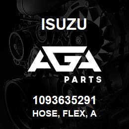 1093635291 Isuzu HOSE, FLEX, A | AGA Parts