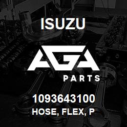 1093643100 Isuzu HOSE, FLEX, P | AGA Parts