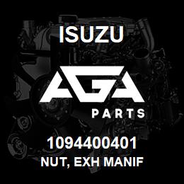 1094400401 Isuzu NUT, EXH MANIF | AGA Parts
