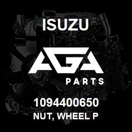 1094400650 Isuzu NUT, WHEEL P | AGA Parts