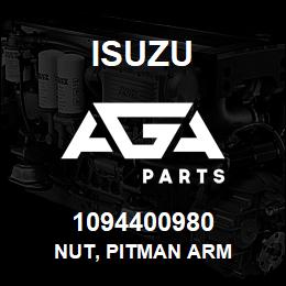 1094400980 Isuzu NUT, PITMAN ARM | AGA Parts