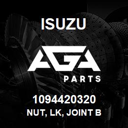1094420320 Isuzu NUT, LK, JOINT B | AGA Parts