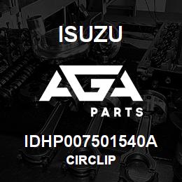 IDHP007501540A Isuzu CIRCLIP | AGA Parts