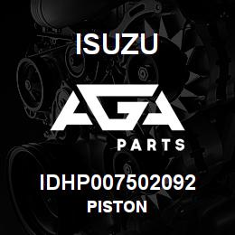 IDHP007502092 Isuzu PISTON | AGA Parts