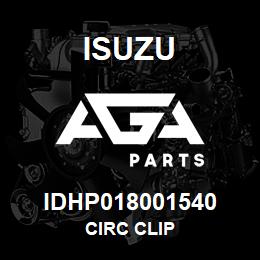 IDHP018001540 Isuzu CIRC CLIP | AGA Parts