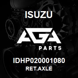 IDHP020001080 Isuzu RET.AXLE | AGA Parts