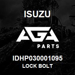 IDHP030001095 Isuzu LOCK BOLT | AGA Parts