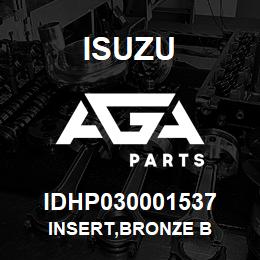 IDHP030001537 Isuzu INSERT,BRONZE B | AGA Parts