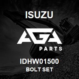 IDHW01500 Isuzu BOLT SET | AGA Parts