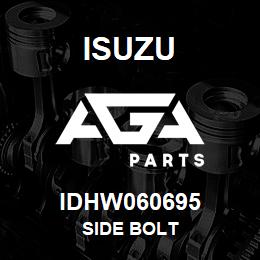 IDHW060695 Isuzu SIDE BOLT | AGA Parts