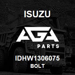 IDHW1306075 Isuzu BOLT | AGA Parts