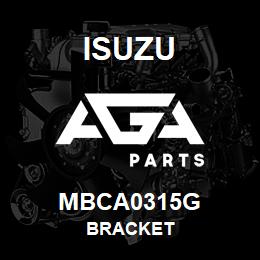 MBCA0315G Isuzu BRACKET | AGA Parts