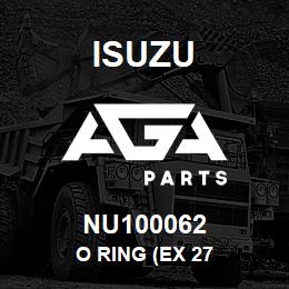 NU100062 Isuzu O RING (EX 27 | AGA Parts