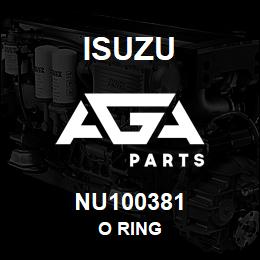 NU100381 Isuzu O RING | AGA Parts