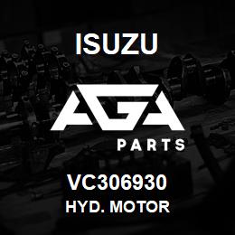 VC306930 Isuzu HYD. MOTOR | AGA Parts