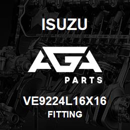 VE9224L16X16 Isuzu FITTING | AGA Parts