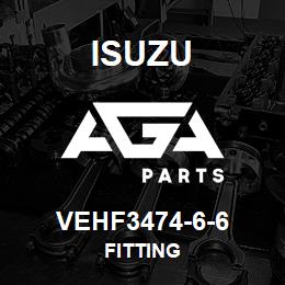 VEHF3474-6-6 Isuzu FITTING | AGA Parts