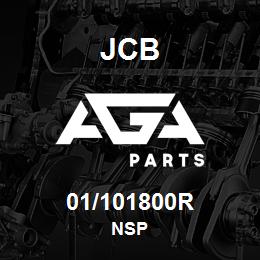 01/101800R JCB NSP | AGA Parts