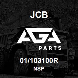 01/103100R JCB NSP | AGA Parts