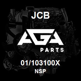 01/103100X JCB NSP | AGA Parts