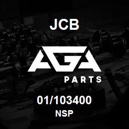 01/103400 JCB NSP | AGA Parts