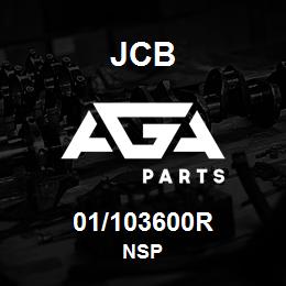 01/103600R JCB NSP | AGA Parts