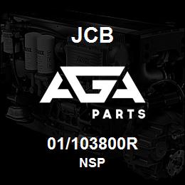 01/103800R JCB NSP | AGA Parts