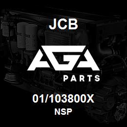 01/103800X JCB NSP | AGA Parts