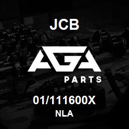 01/111600X JCB NLA | AGA Parts